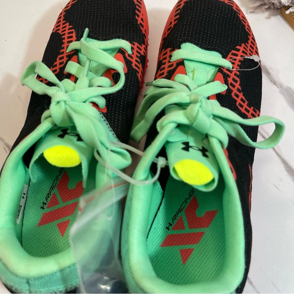 Under Armour UA Brigade XC Cross Country Low Spike Unisex Men 7 Women 8.5 EUC - Picture 4 of 8